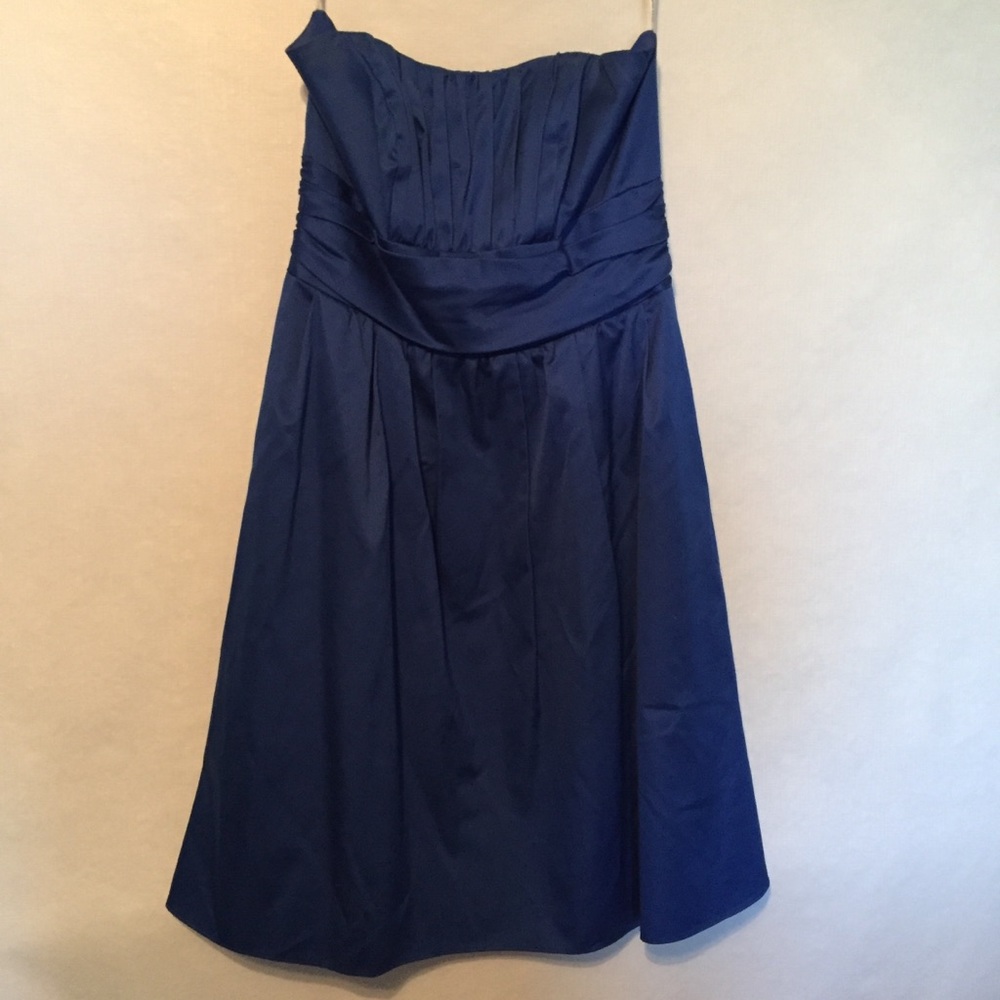 David’s Bridal Blue Dress SZ 6
